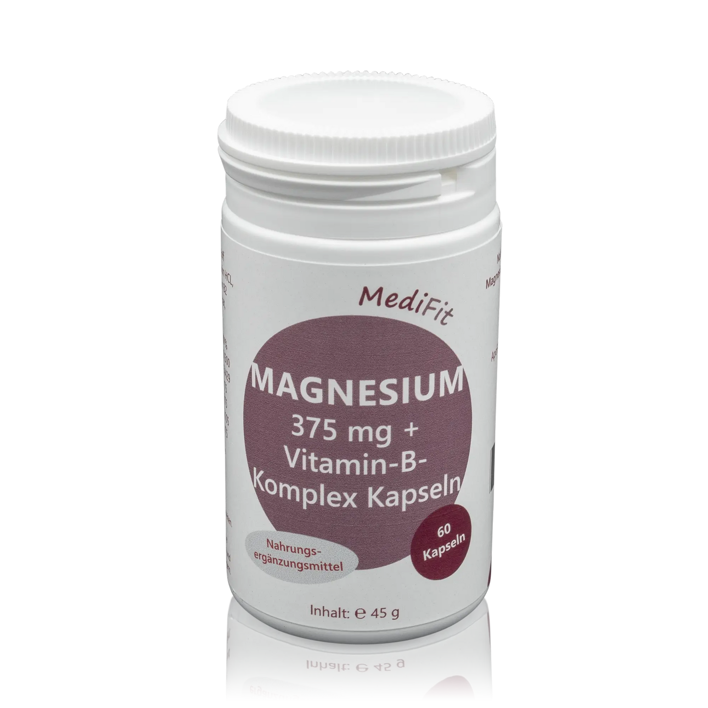 Apofit Magnesium 375 mg + Vitamin-B-Komplex Kapseln (60 St.)