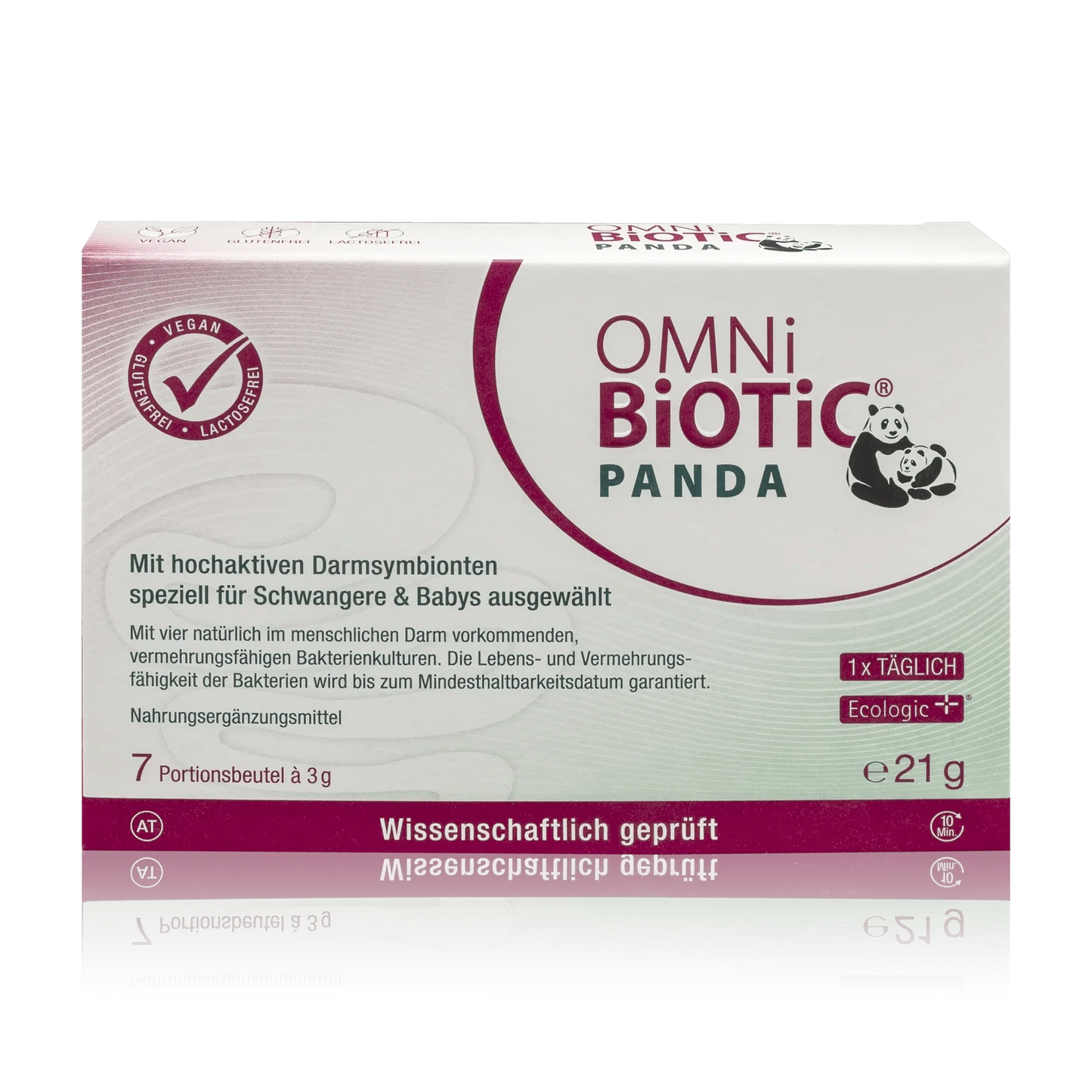 Omni Biotic Panda für Schwangere und Babys sorgt für einen gesunden Darm - ROTE.PLACE