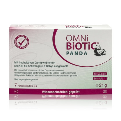 Omni Biotic Panda für Schwangere und Babys sorgt für einen gesunden Darm - ROTE.PLACE