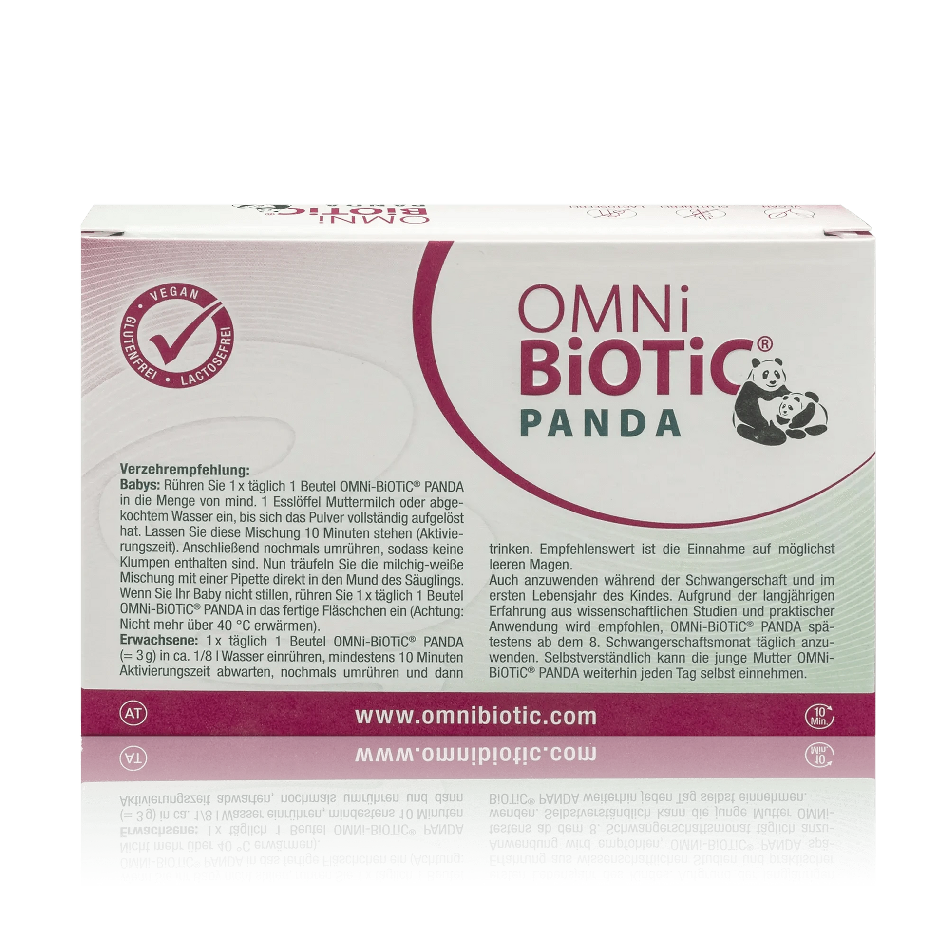 Omni Biotic Panda für Schwangere und Babys sorgt für einen gesunden Darm - ROTE.PLACE