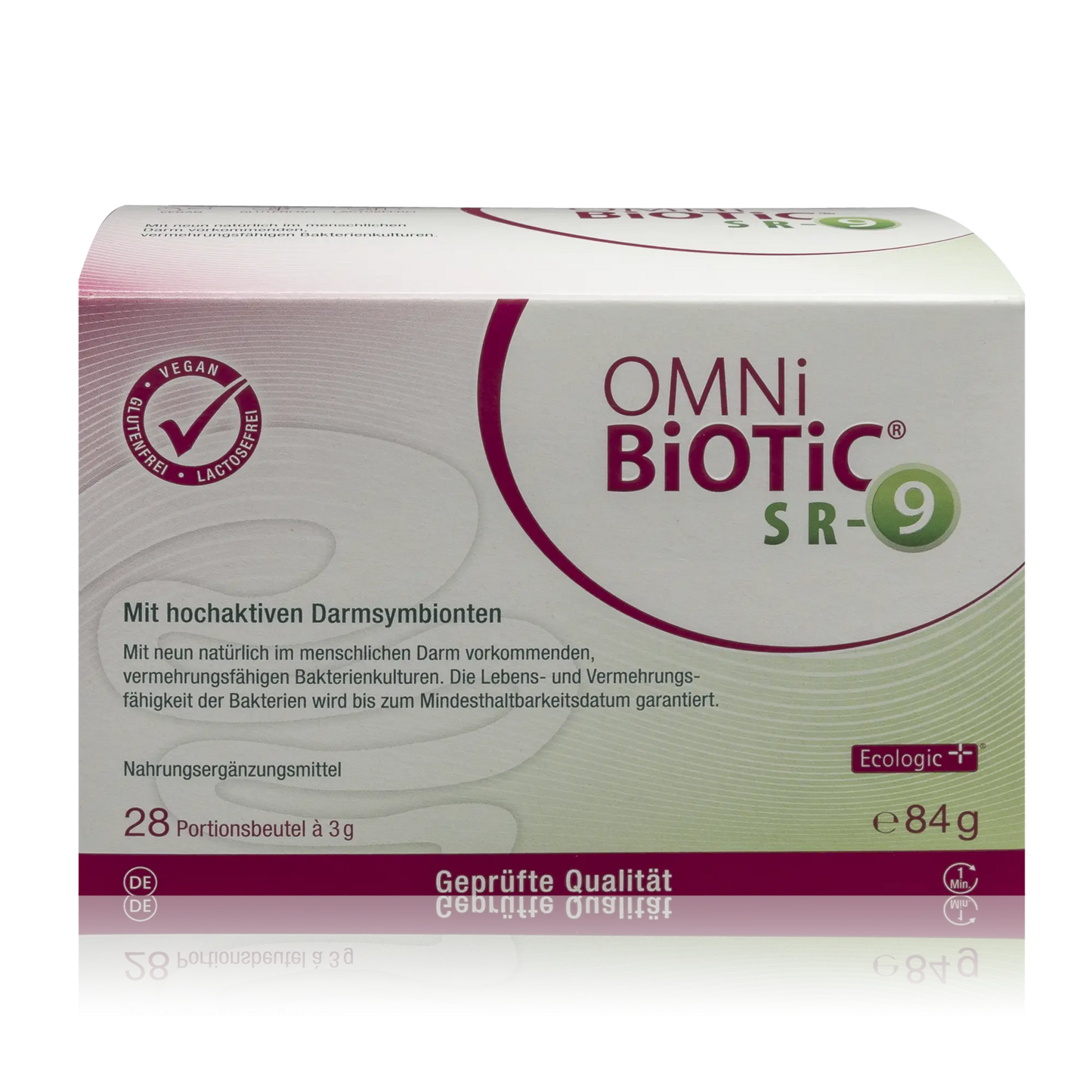 Omni Biotic SR 9 Stress Repair Vegan mit hochaktiven Darmbakterien (28 St.)