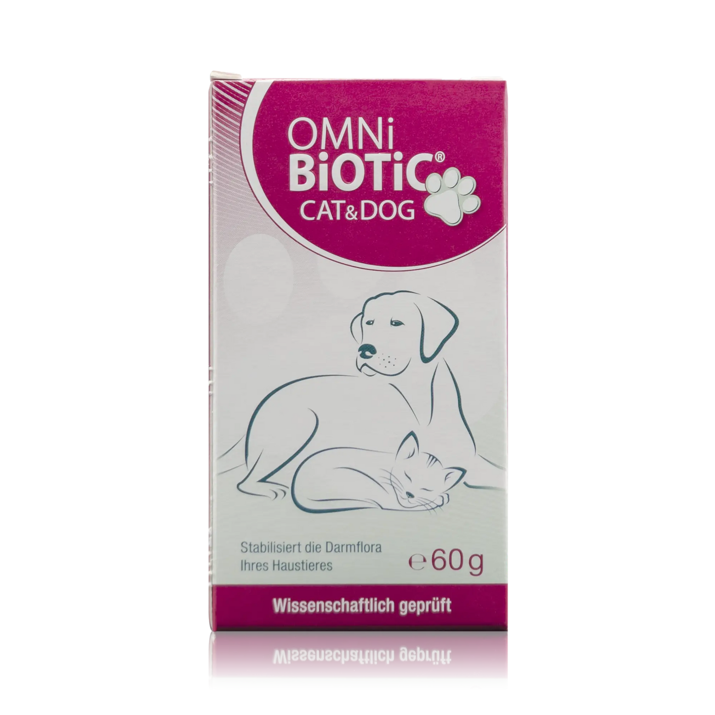 Omni Biotic Cat & Dog - 60 g - Rückseitenansicht