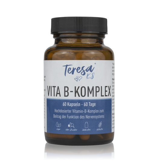 Vitamin B Komplex - 60 vegane hochdosierte Kapseln - ROTE.PLACE