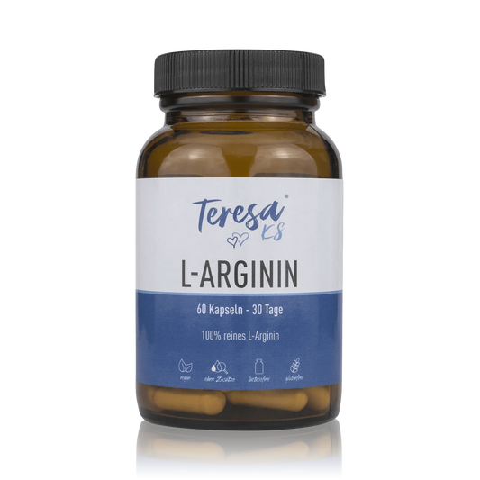 L Arginin 1000mg Kapseln - 100% reines veganes L Arginin - ROTE.PLACE