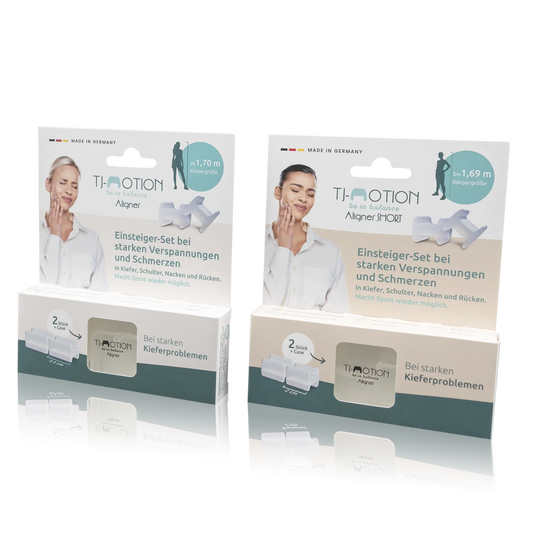 TJ-Motion be in balance Aligner - Vorderansicht Bundle SHORT und STANDARD