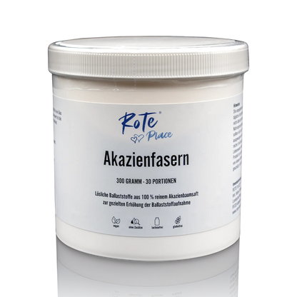 ROTE PLACE Akazienfasern Pulver 300 g - Vorderansicht