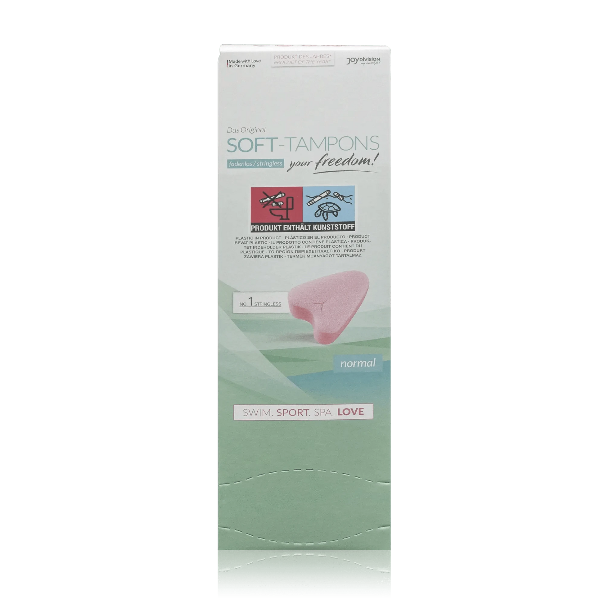 Soft Tampons fadenlos - Sicher, diskret und komfortabel (Normal) - ROTE.PLACE