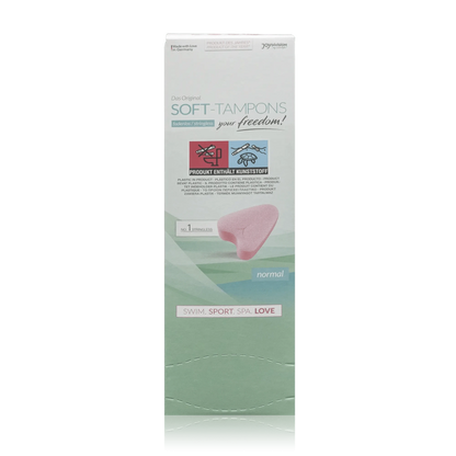 Soft Tampons fadenlos - Sicher, diskret und komfortabel (Normal) - ROTE.PLACE