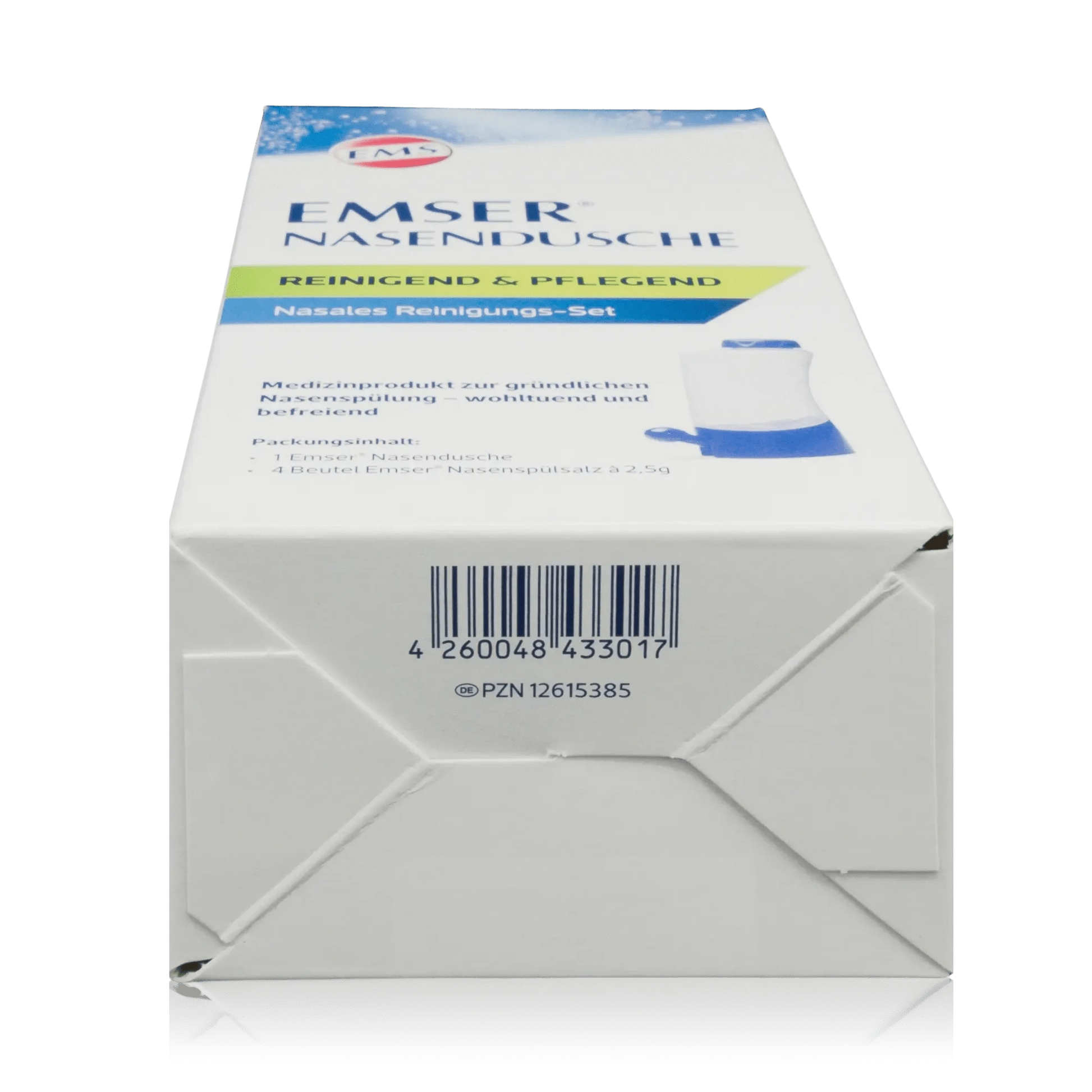 Emser Nasendusche mit 4 Beuteln Nasenspülsalz - Nasales Reinigungs-Set (1 St.) - ROTE.PLACE