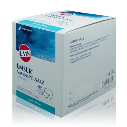 Emser Nasenspülsalz mit natürlichem Emser Salz (100 St.) - ROTE.PLACE