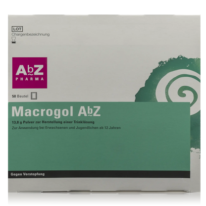 Macrogol AbZ gegen akute und chronische Verstopfung (50 St.) - ROTE PLACE