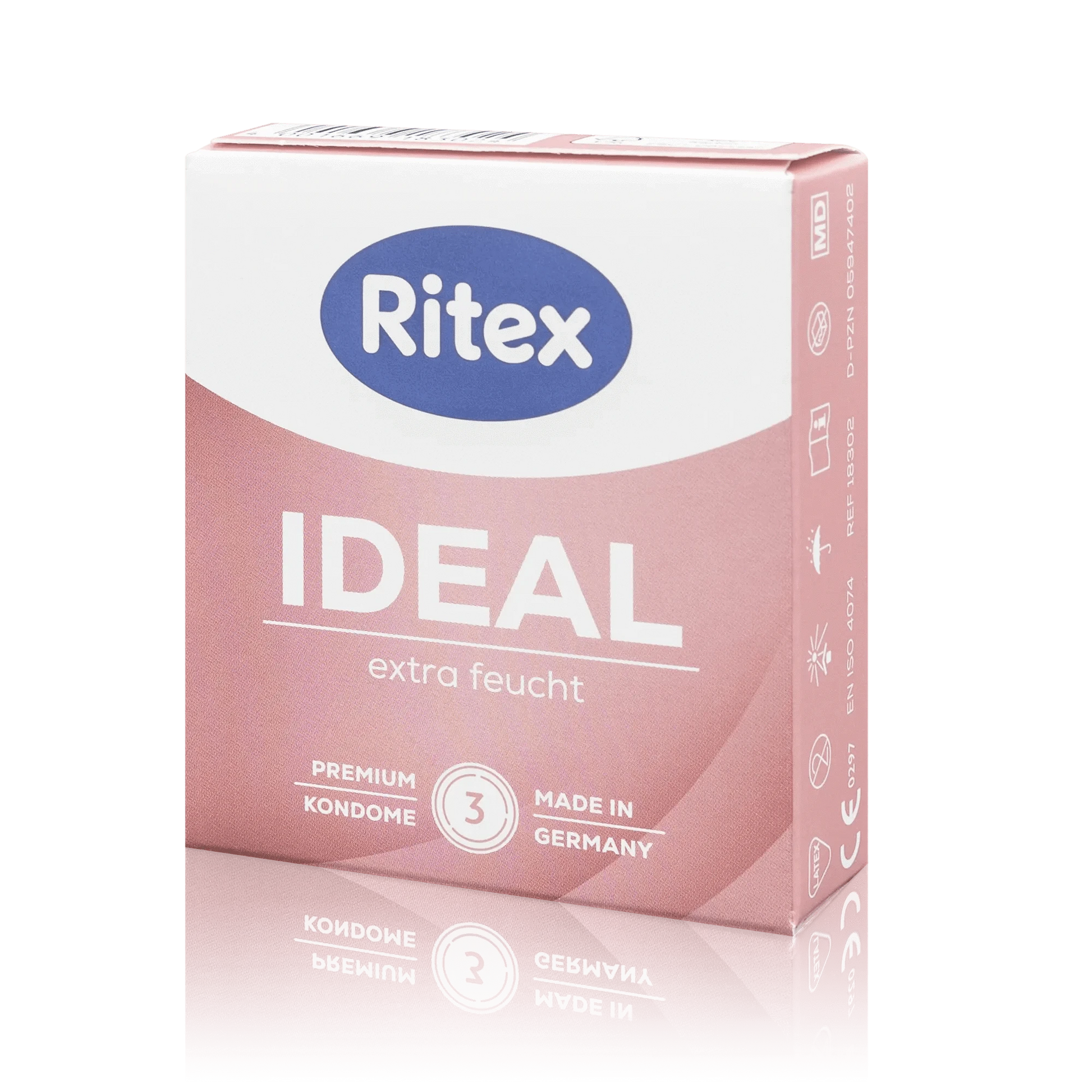 Ritex Kondome Ideal Extra Feucht Premium (3 St.) - ROTE.PLACE