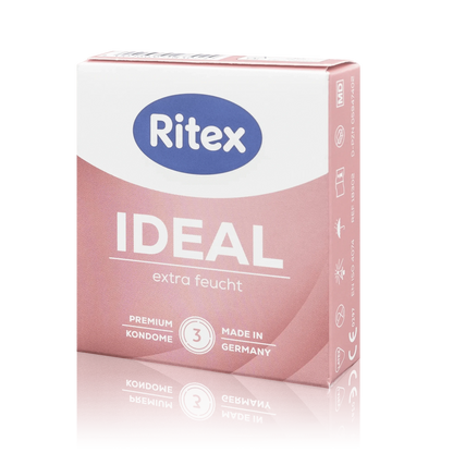 Ritex Kondome Ideal Extra Feucht Premium (3 St.) - ROTE.PLACE